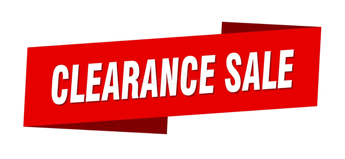 clearance sale logo
