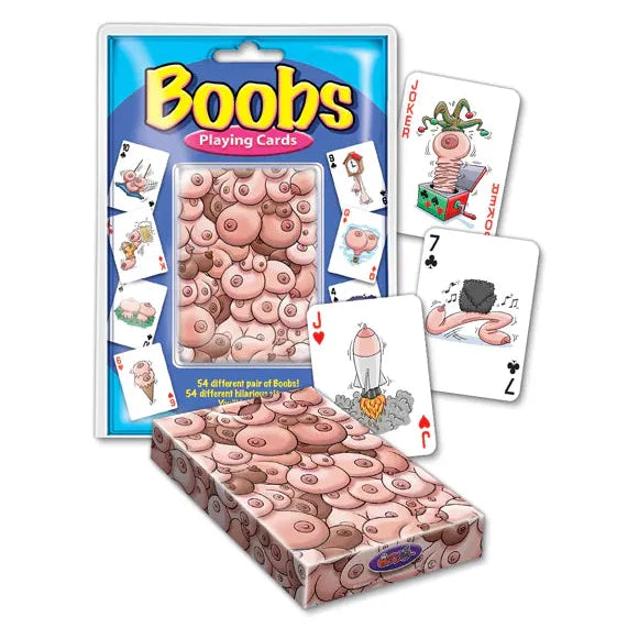Boobs Playing Cards by Ozze Creations