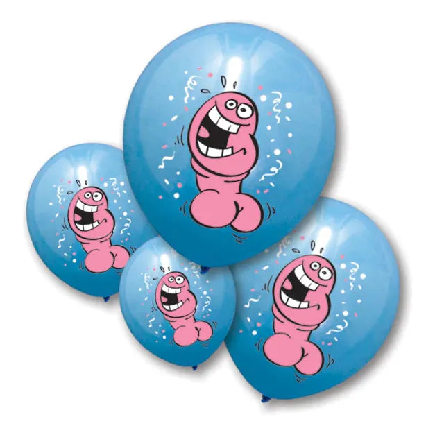 Penis Balloons 4pk by Ozze Creations