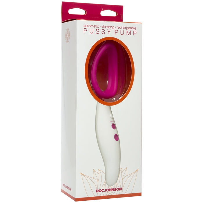 pink & white pussy pump in box