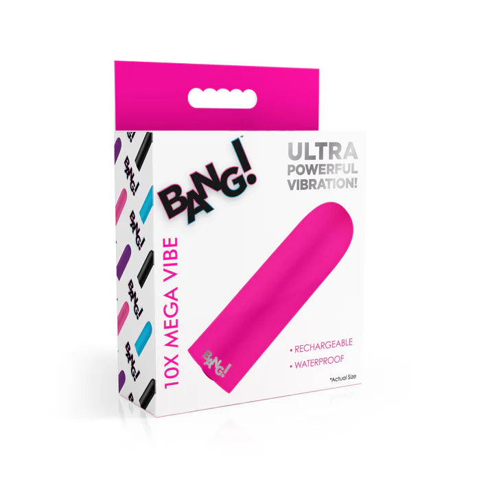pink vibrating bullet on box cover