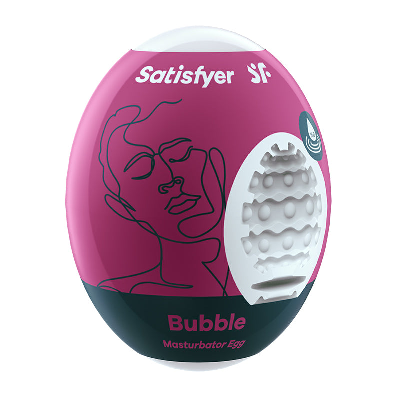 single bubble egg masturbator