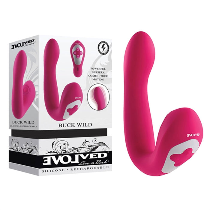 pink rechargeable vibrator with remote