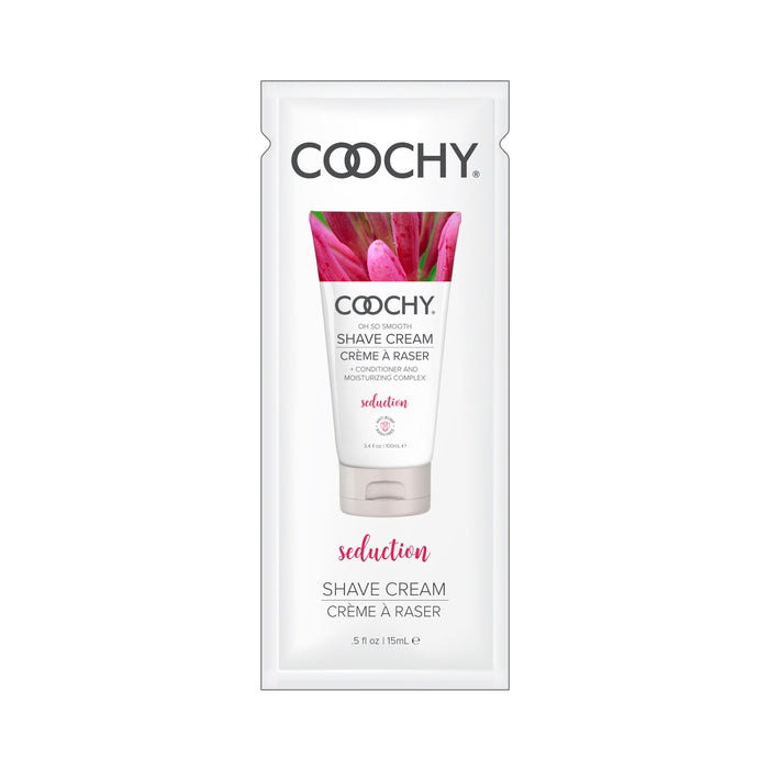 coochy shave cream seduction 15ml by classic erotica source adult toys