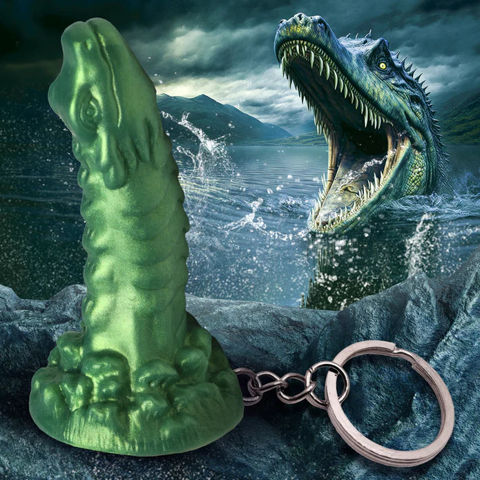 cockness monster keychain