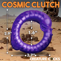 purple snake cock ring size chart