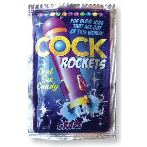 Cock Rockets Oral Sex Candy Grape by Little Geenie