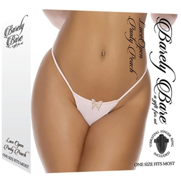 Lace Open Panty by Barely Bare