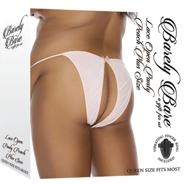 Lace Open Panty by Barely Bare