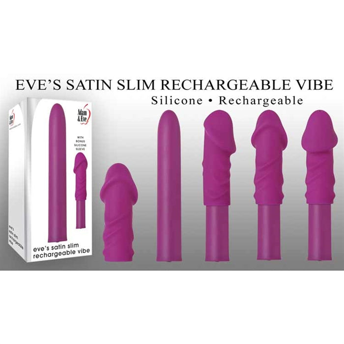 rechargeable vibrator with silicone sleeves