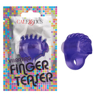 purple jelly finger teaser in plastic package