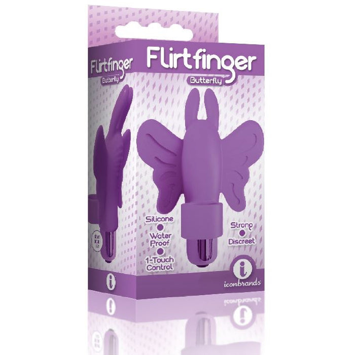 purple butterfly finger stimulator with bullet
