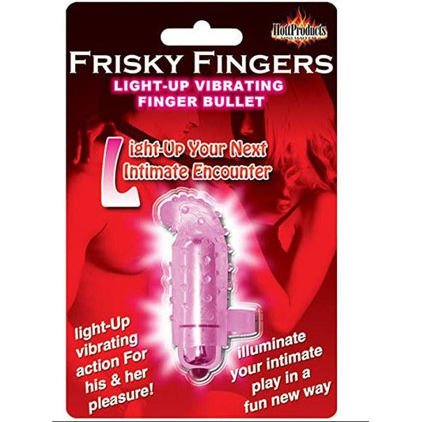 pink jelly frisky finger in package