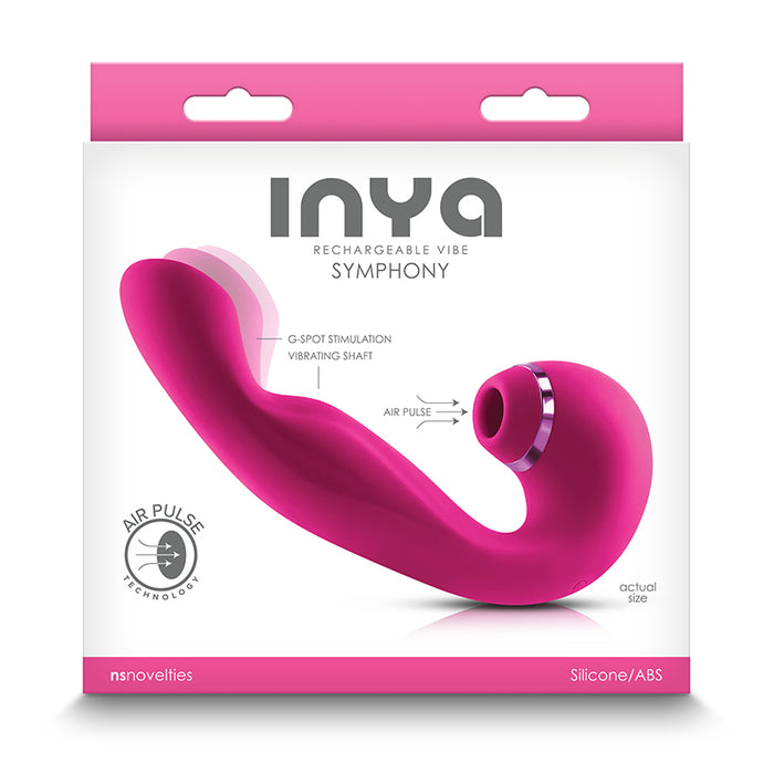 pink g-spot vibrator with clitoral suction