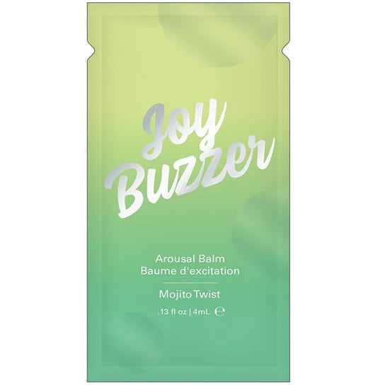 The product comes in an ombre green foil packet