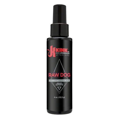 The product comes in a black bottle with a black spray cap. It has a black label with red and grey writing.