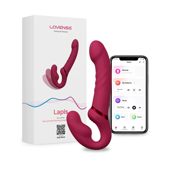 curved head vibrator with clitoral stimulator with phone app and box