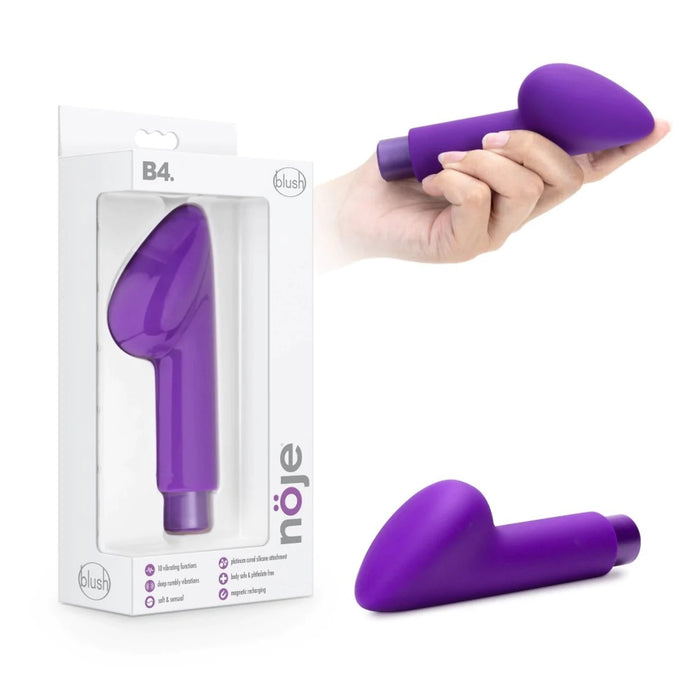 purple silicone vibrator