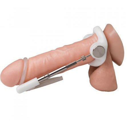 white penis enhancer in dildo