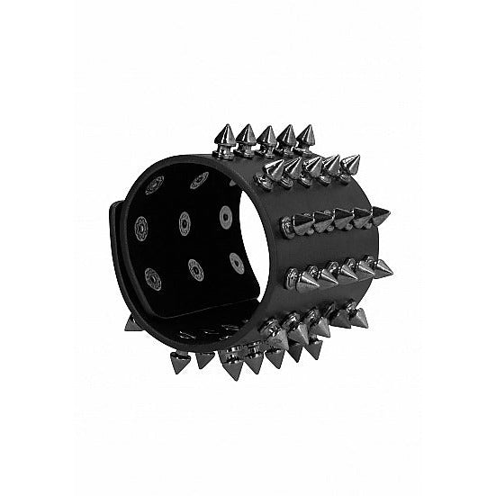 ouch skull & bones bracelet with spikes by shots source adult toys