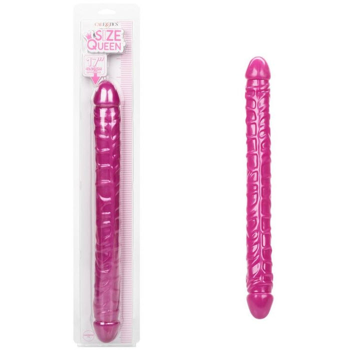 pink 17" double ended dildo