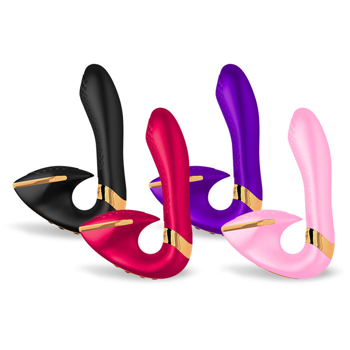 j curved vibrator in 4 colors