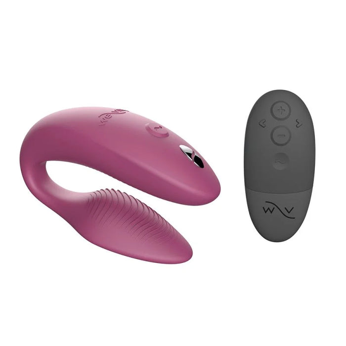 pink u shaped vibrator with remote control