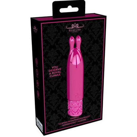 pink silicone rechargeable bullet