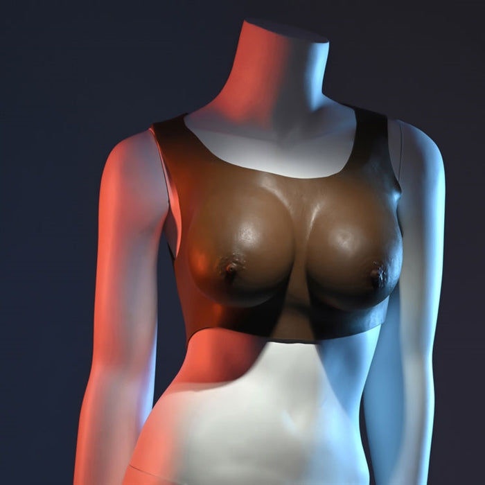 realistic wearable breasts on doll