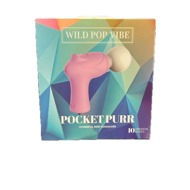 Wild Pop Pocket Purr Vibrating Massager