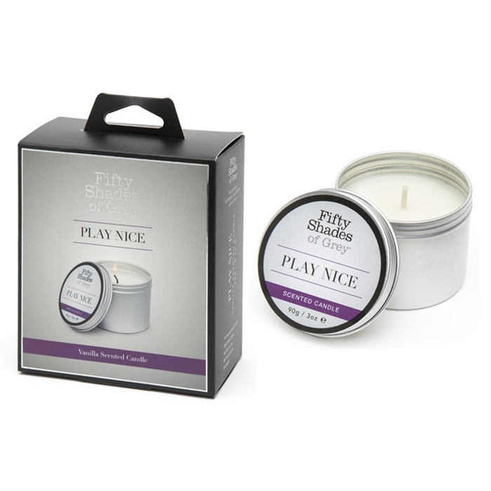Play Nice Vanilla Massage Candle by Fifty Shades of Grey
