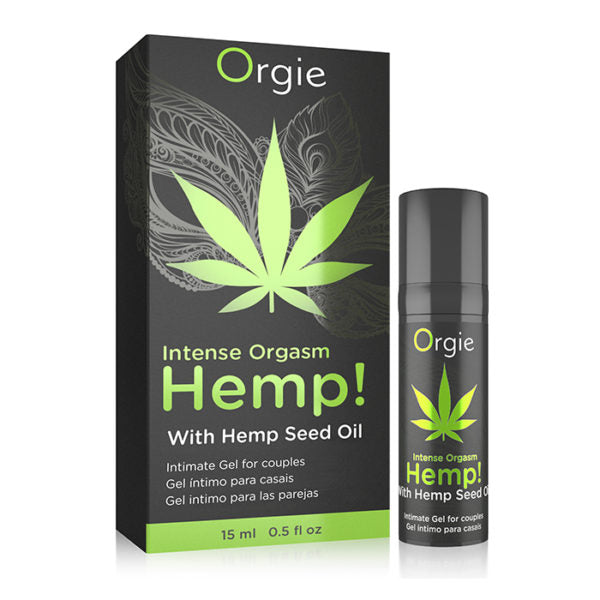 Intense Orgasm Hemp Intimate Gel for Couples by Orgie