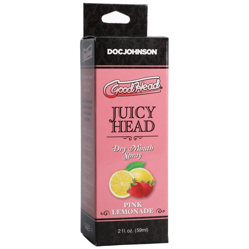 GoodHead™ Juicy Head Oral Sex Dry Mouth Spray Pink Lemonade by Doc Johnson