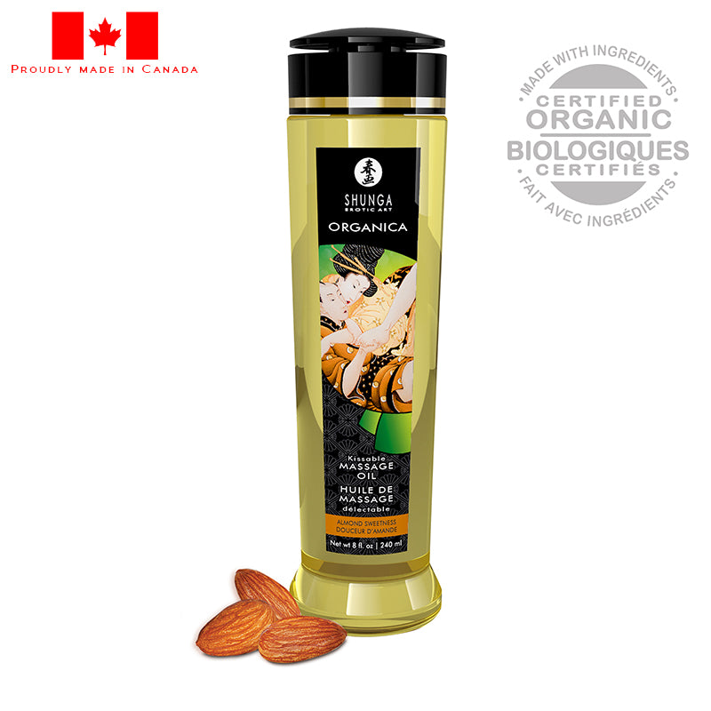 Organica Massage Oil Almond Sweetness by Shunga