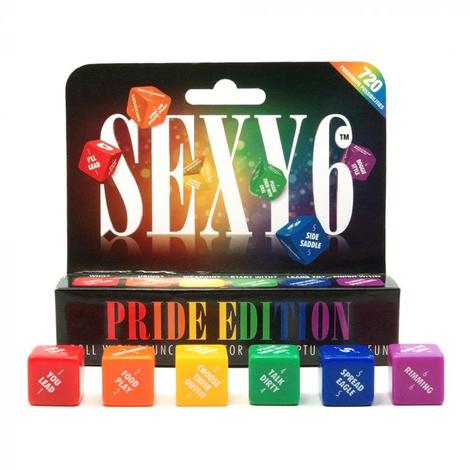 Sexy 6 Pride Dice Game by Creative Concepts