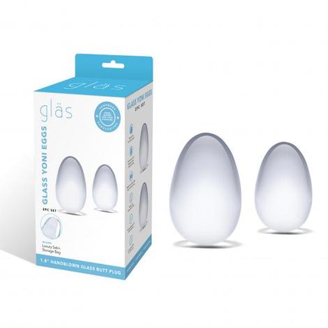 Yoni Glass Kegel Eggs by Glas