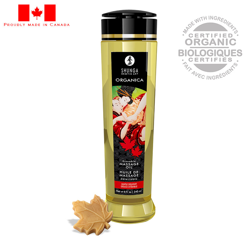Organica Maple Delight Massage Oil by Shunga