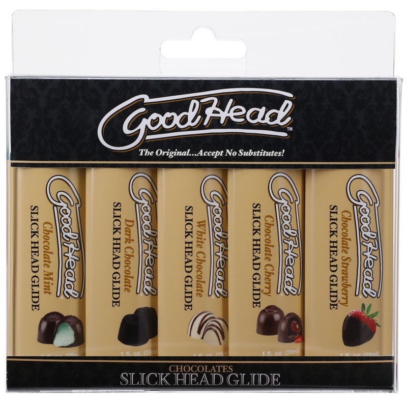 GoodHead™ Oral Sex Delight Gel Pack Chocolate by Doc Johnson