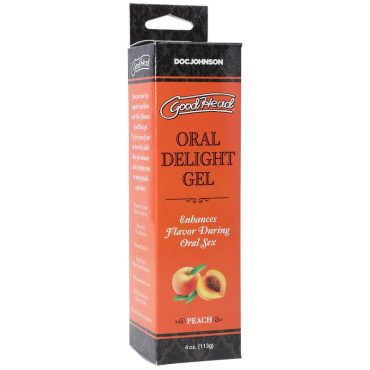 GoodHead™ Oral Sex Delight Gel Peach By Doc Johnson