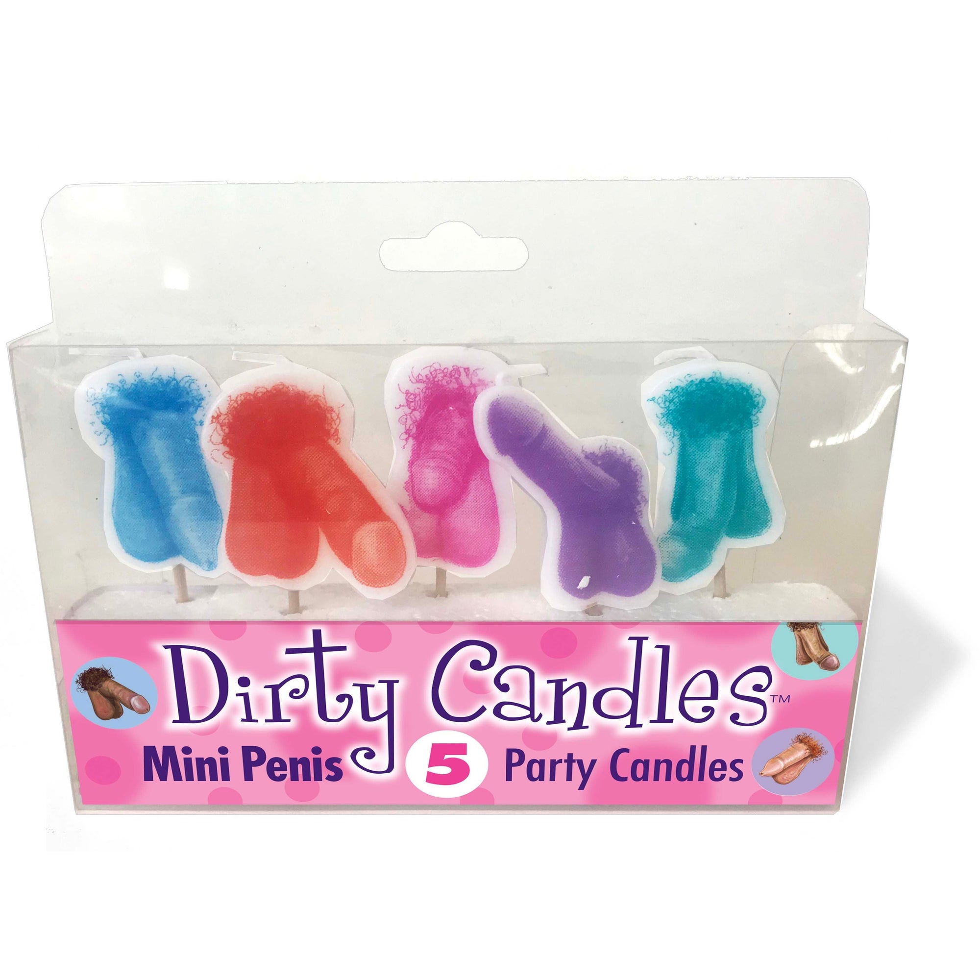 Dirty Candles Mini Penis by Little Geenie
