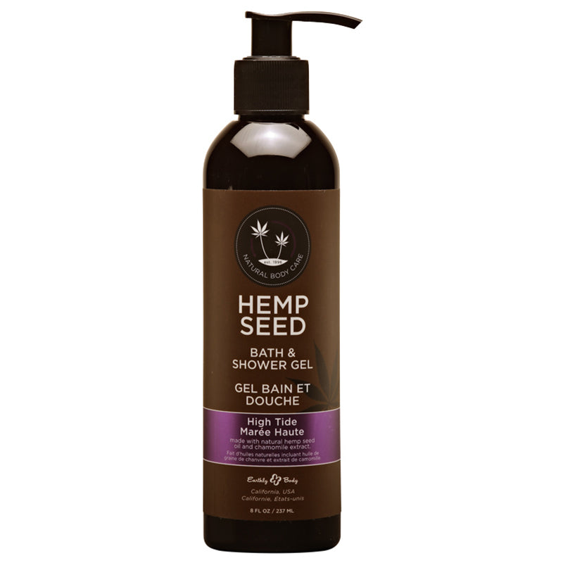 Hemp Seed Bath & Shower Gel High Tide by Earthly Body