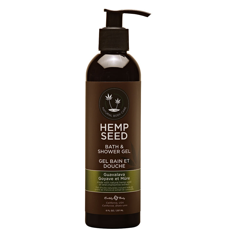 Hemp Seed Bath & Shower Gel Guavalava by Earthly Body