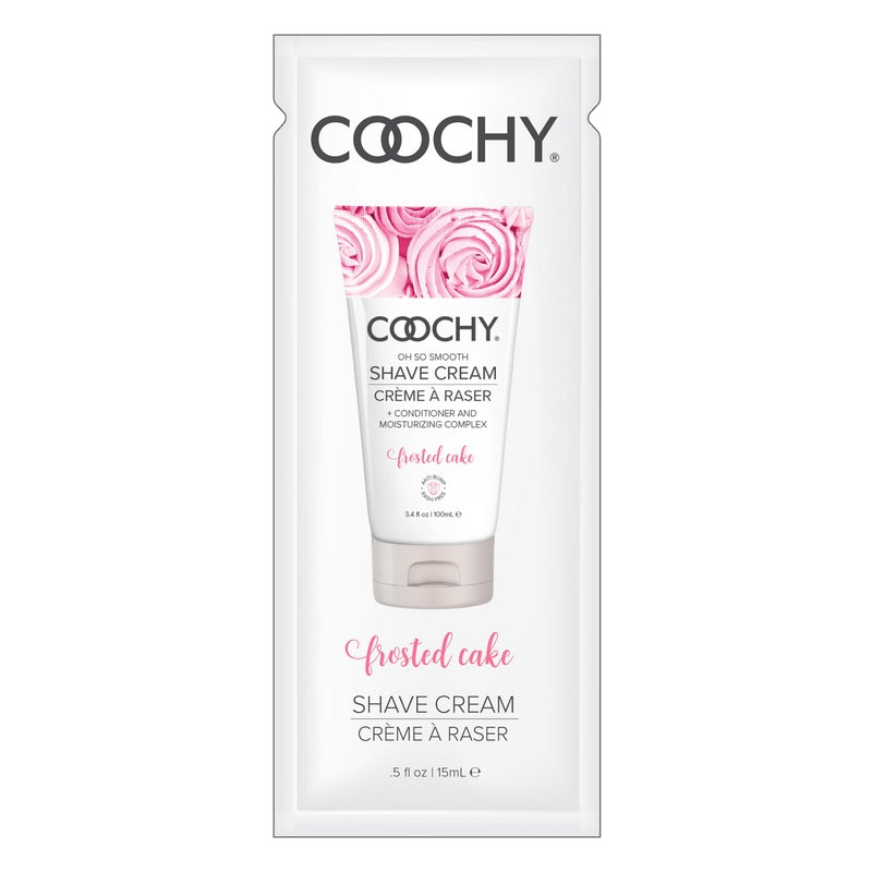 Coochy Shave Cream Frosted Cake by Classic Erotica