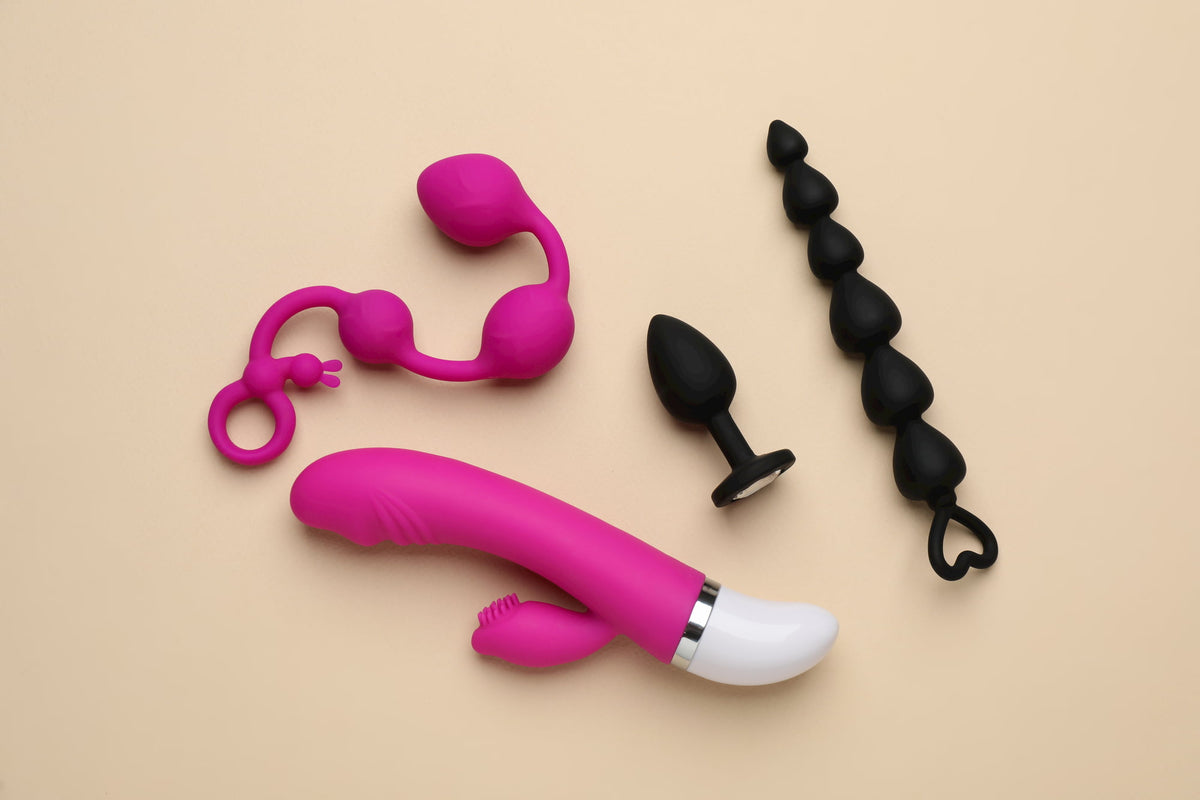 Photo of four adult toys