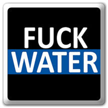 fuck water logo