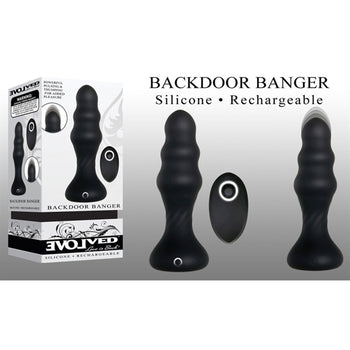 black anal vibrator with remote