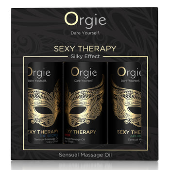 massage oil in black box