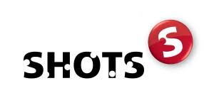 shots logo in black and red