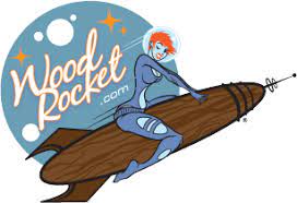 wood rocket logo