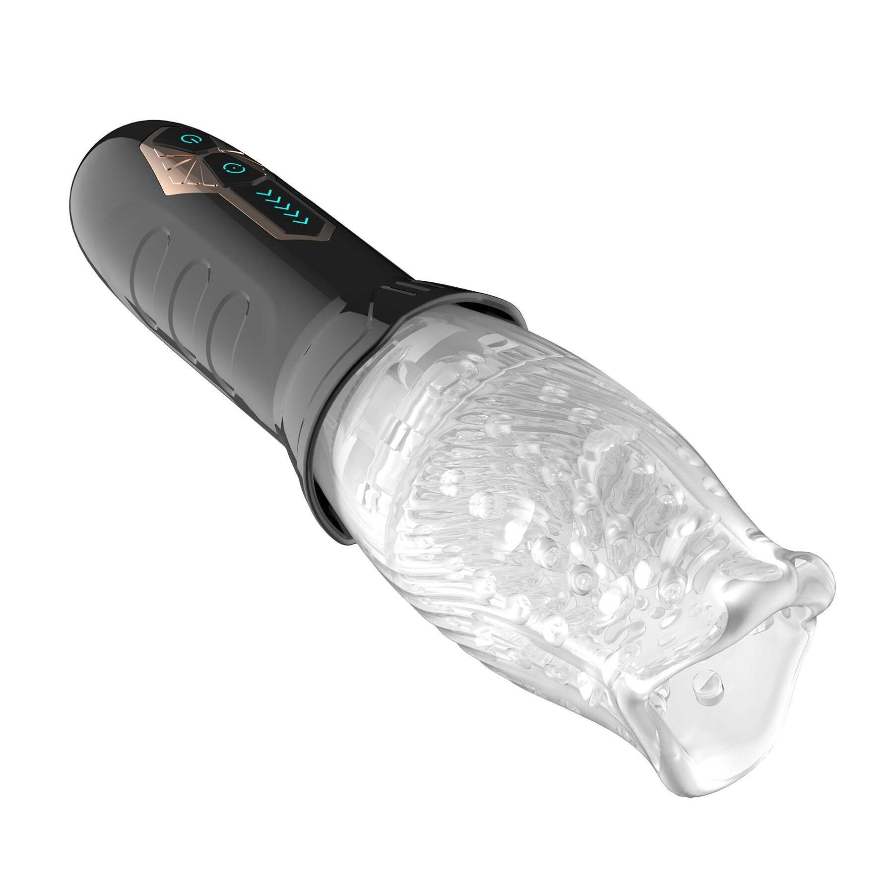 Adam & Eve Adam's Gawk Gawk Rotating & Vibrating Masturbator